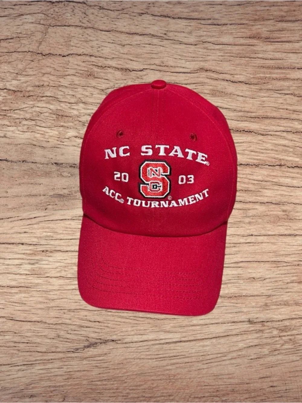 Y2K NC STATE WOLFPACK 2003 Embroidered Hat